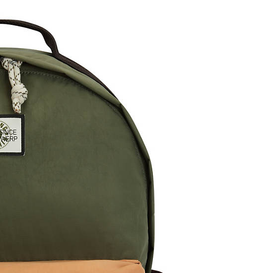 Bolsas Para Portatil Kipling Damien Large Backpack Verde Oliva | MX 1634WN